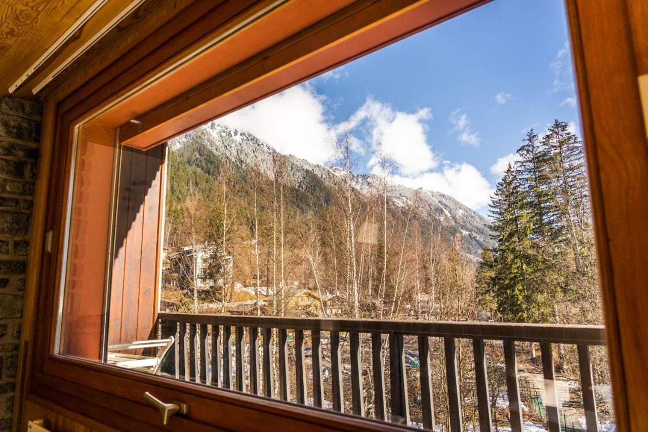 Grand Appt Vue Mont Blanc Appartement Chamonix Buitenkant foto