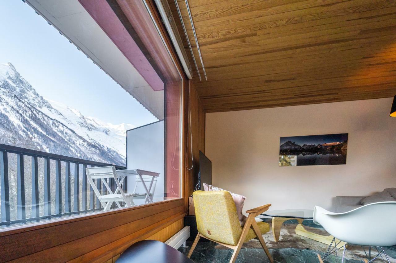 Grand Appt Vue Mont Blanc Appartement Chamonix Buitenkant foto